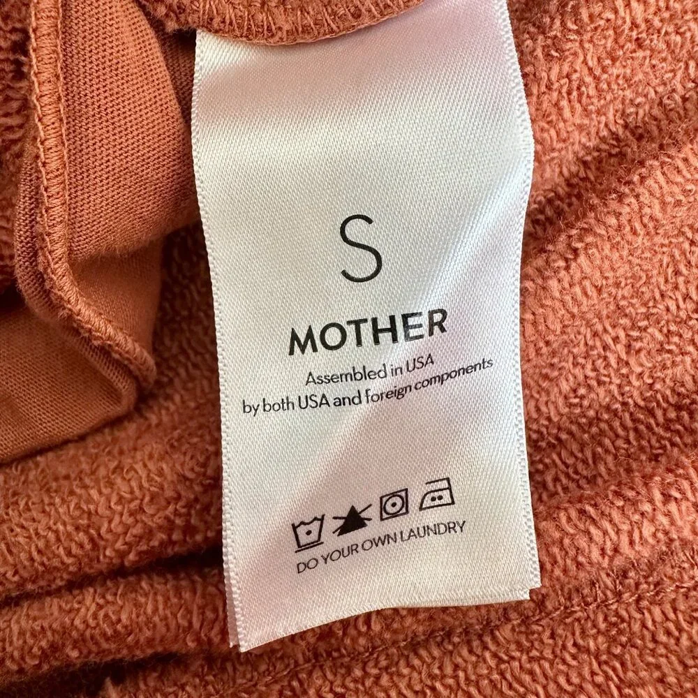 NWT MOTHER DENIM Women's Knock Out Ankle Pant Mocha Bisque 100% Cotton Sz S $188 - Picture 12 of 16